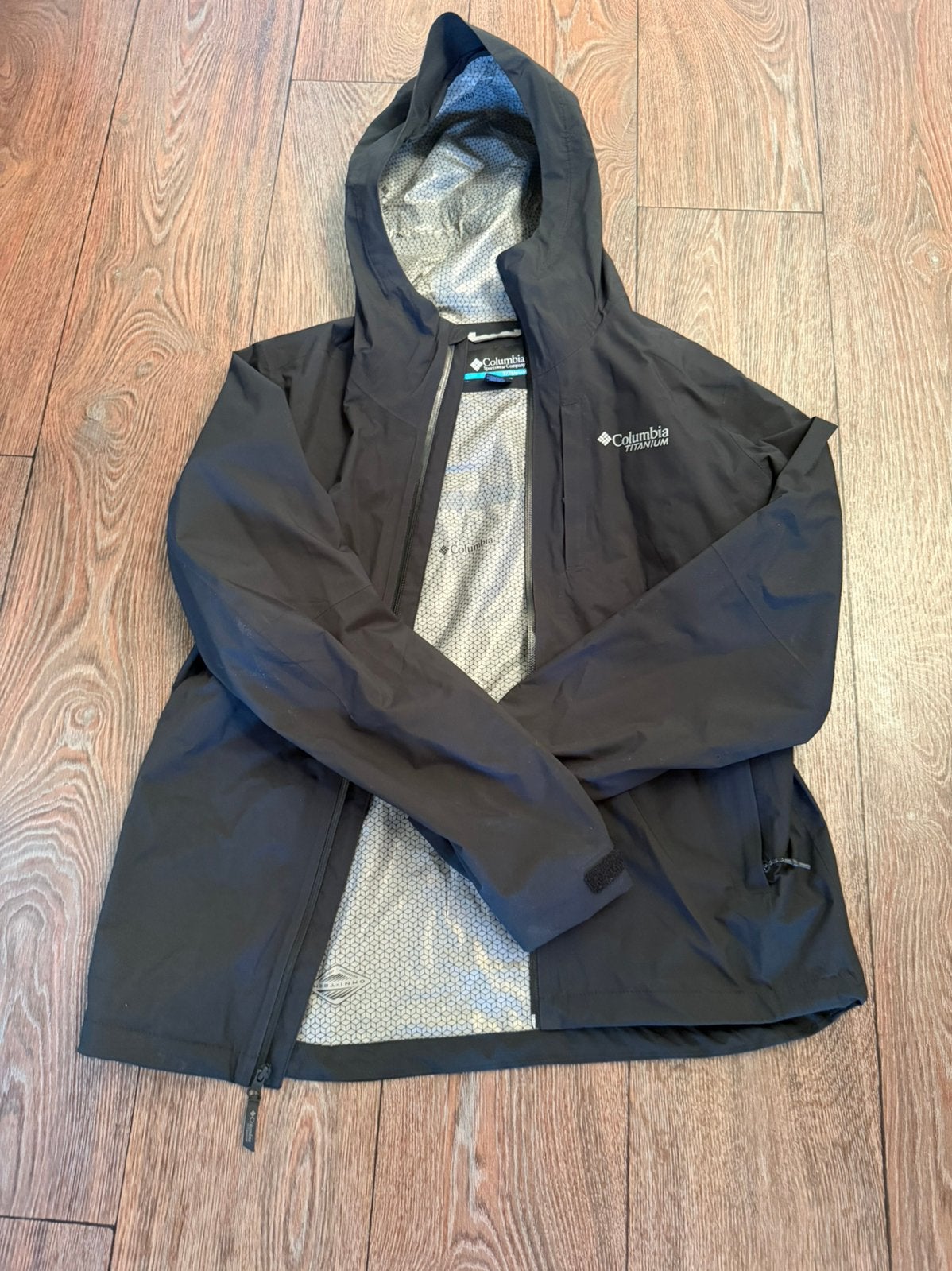 Columbia Titanium jas (zwart) Heren (maat M), Columbia, Maat 48/50 (M), Zwart, Ophalen of Verzenden