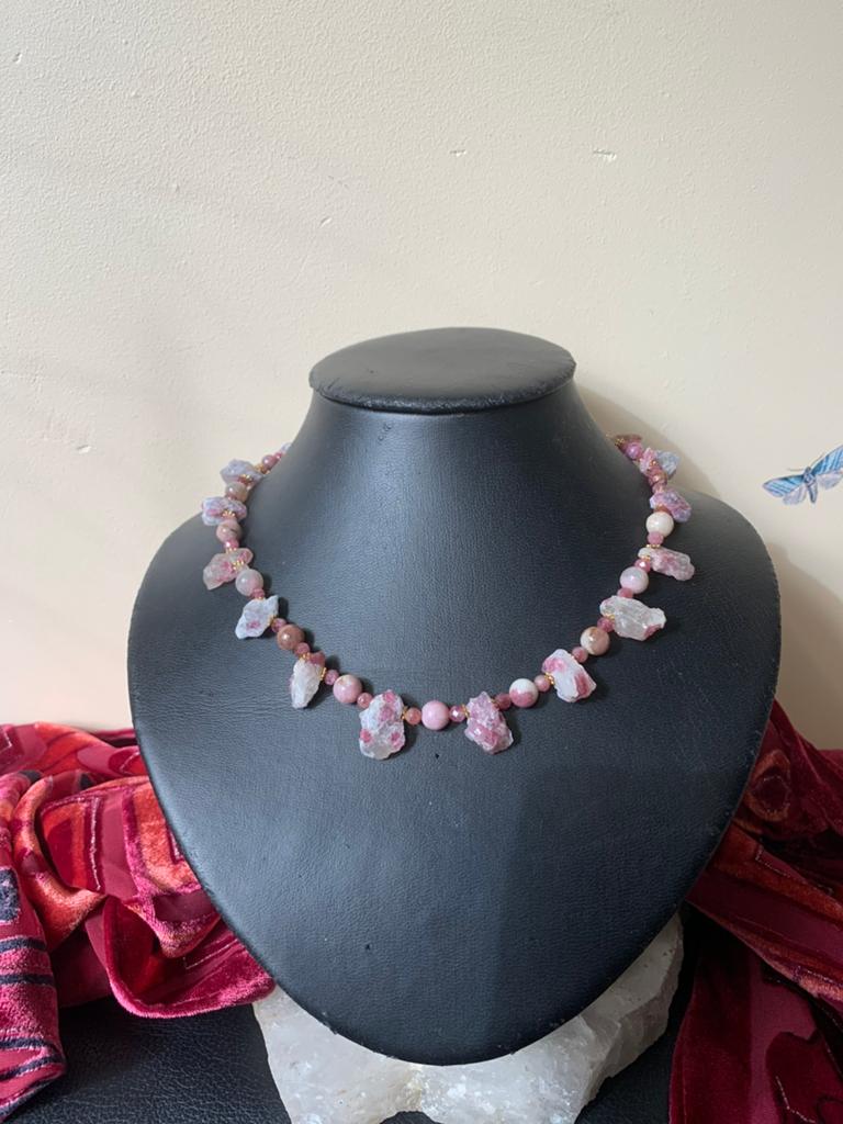 Toermalijn roze rubelliet beschermt liefde healing SALE, Nieuw, Ophalen of Verzenden, Steen of Mineraal, Roze