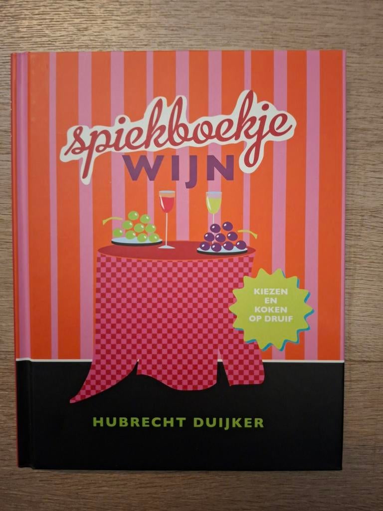 Spiekboekje Wijn - Hubrecht Duijker, Ophalen of Verzenden, Gelezen, Hubrecht Duijker, Frankrijk