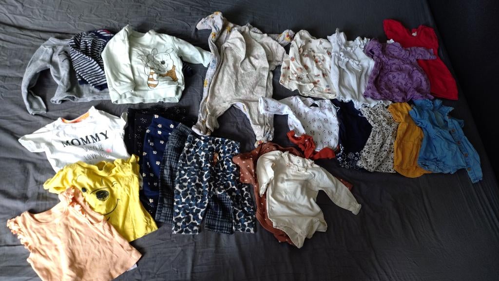 Babykleding maat 62 meisjes, Kinderen en Baby's, Babykleding | Maat 62, Ophalen of Verzenden, Gebruikt, Meisje