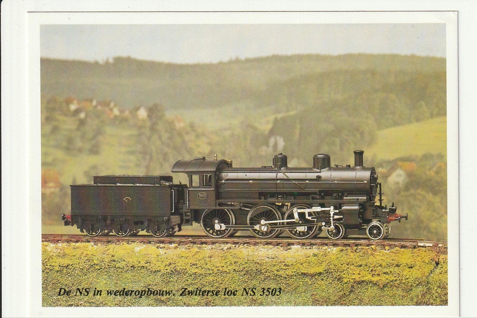 MODELTREINEN STOOMLOCOMOTIEF SBB 601-649,  1946 NS 3501-3522, Ophalen of Verzenden, Nieuw, Trein, Kaart of Prent