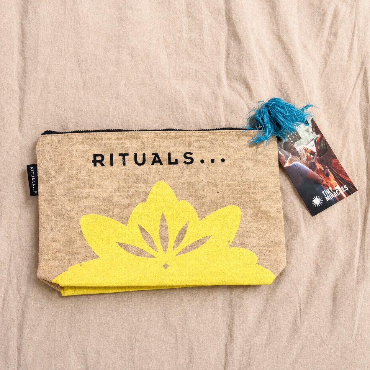 Rituals Make-up Tasje / Toilettasje - Nieuw, Ophalen of Verzenden, Nieuw, Beige, Dame