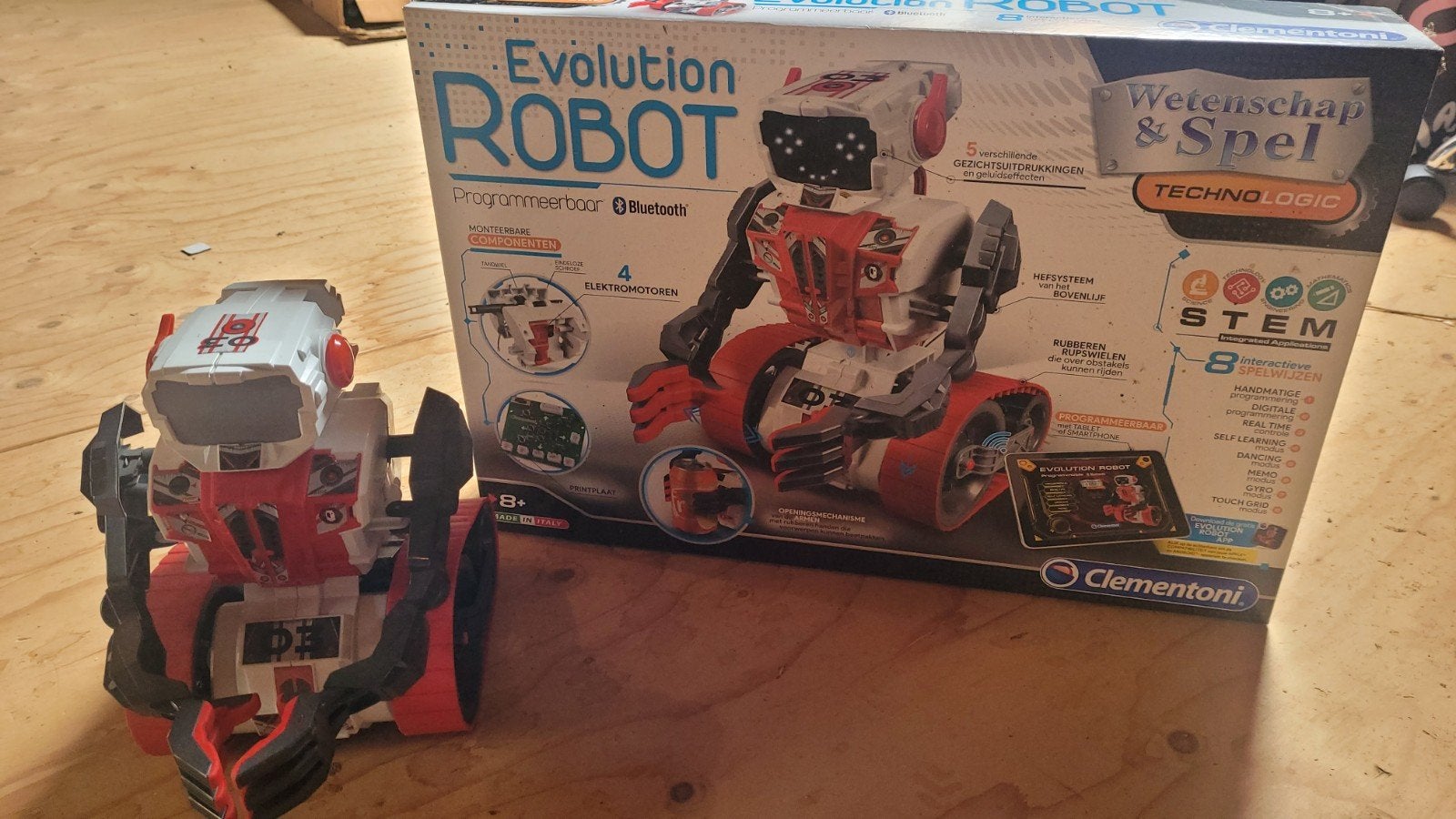 Clementoni Evolution Robot Programmeerbare Robot, Ophalen, Gebruikt, Jongen of Meisje