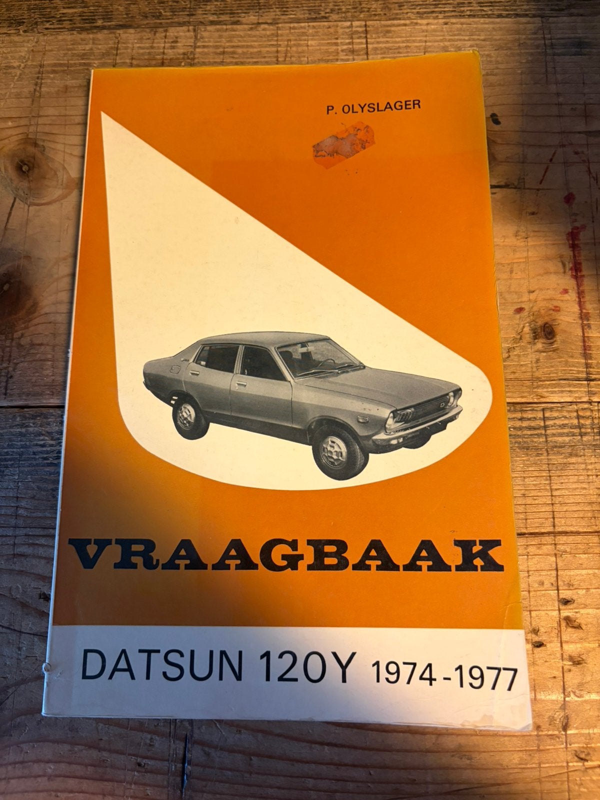 VRAAGBAAK DATSUN 120Y 1974-1977, Ophalen