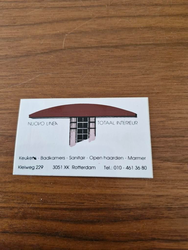 7845 Sticker Nuova Linea Totaal Interieur  Rotterdam, Ophalen of Verzenden, Zo goed als nieuw