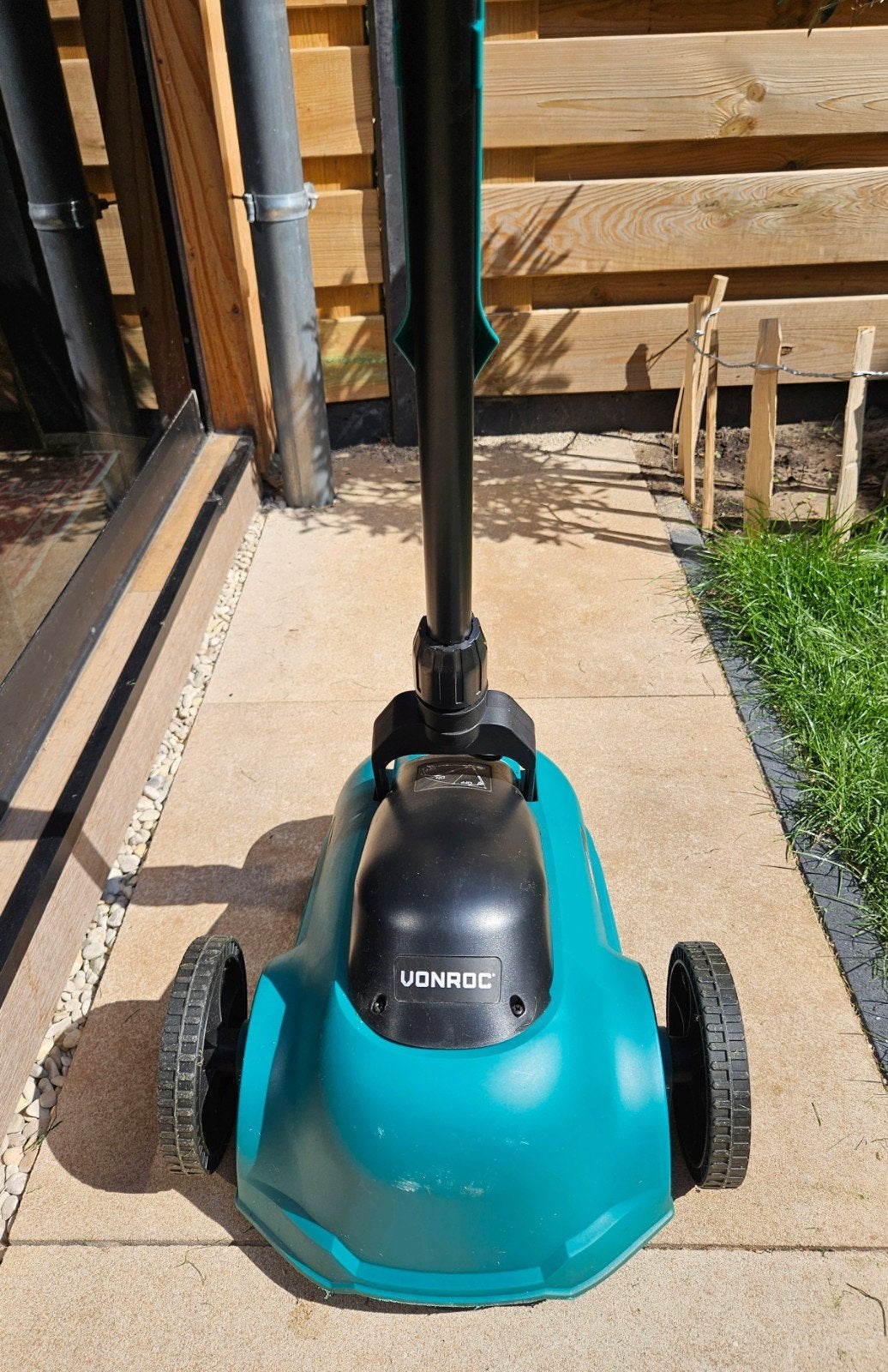 Vonroc mini elektrische grasmaaier, Tuin en Terras, Grasmaaiers, Cirkelmaaier, Elektrische grasmaaier, Minder dan 30 cm, Mulchfunctie