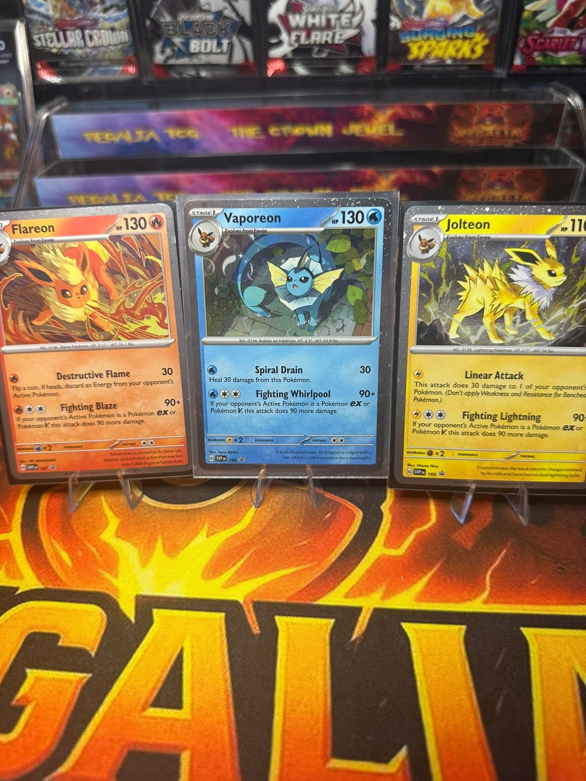 Promoset (SVP 167-168-169) SV Black Star Promos, Ophalen of Verzenden, Zo goed als nieuw, Meerdere kaarten, Foil