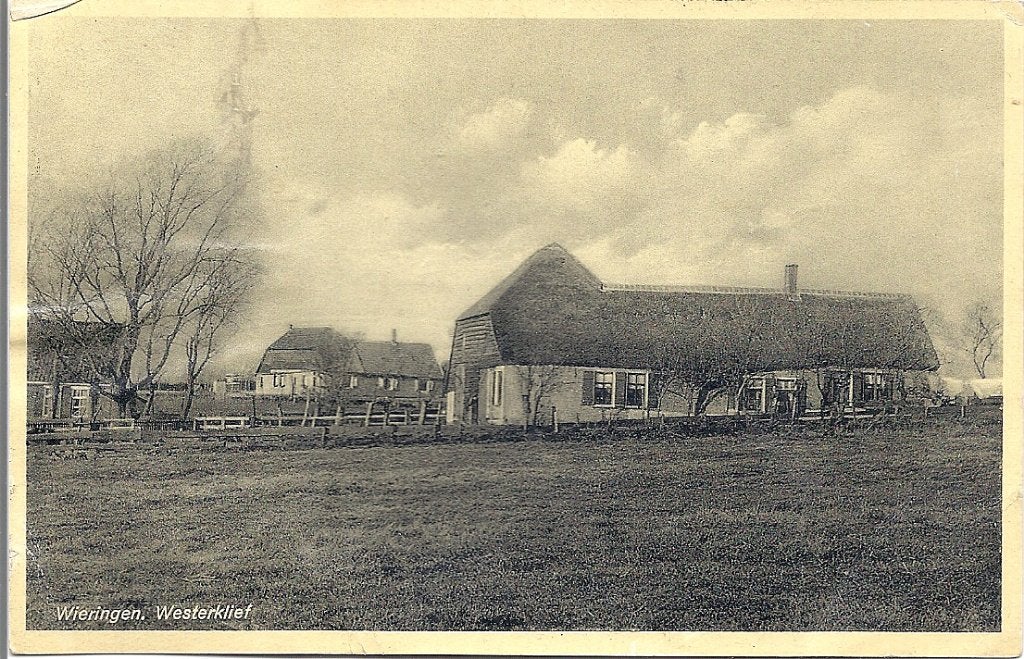 Wieringen Westerklief 1942, Verzenden, 1940 tot 1960, Gelopen, Noord-Holland