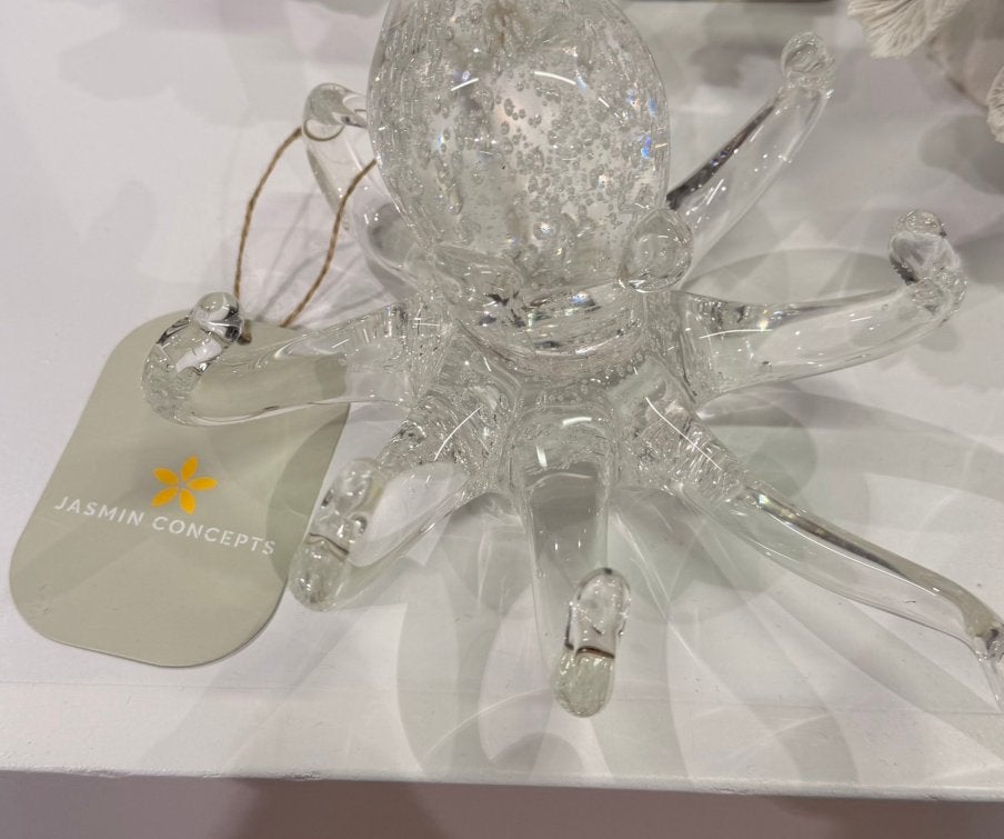 Kristallen octopus, helemaal nieuw, Antiek en Kunst, Antiek | Glas en Kristal, Ophalen of Verzenden