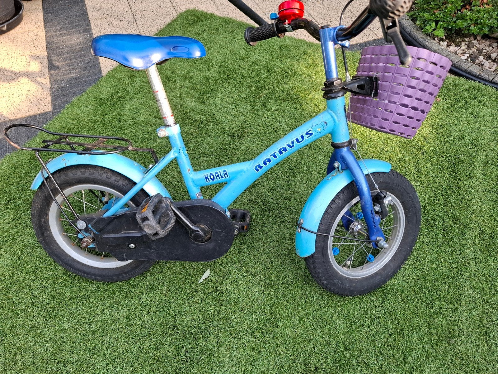 Batavus Koala Kinderfiets 12,5 inch - Blauw, Fietsen en Brommers, Ophalen of Verzenden, Gebruikt, Minder dan 16 inch, Batavus