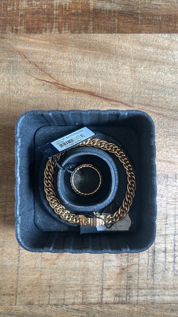 Buddha To Buddha setje verguld goud nieuw, Verzenden, Nieuw, Goud, Goud