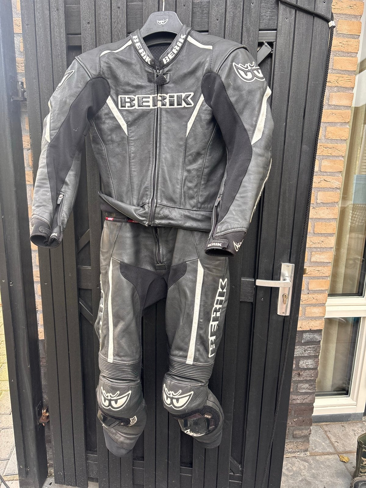 Berik race overall motorpak leer maat 48, Ophalen of Verzenden, Tweedehands, Heren, Overall