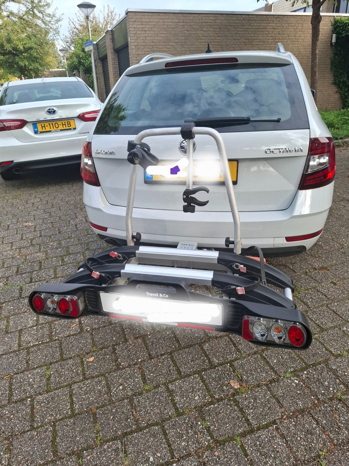 Anwb kantelbare drager voor alle fietsen 60kg draagvermogen, Ophalen, Trekhaakdrager