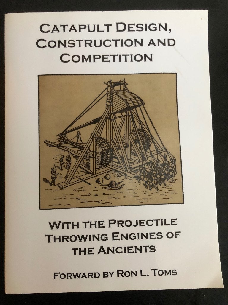 Boek; Catapult design, construction and competition, Boeken, Techniek, Zo goed als nieuw, Ophalen of Verzenden