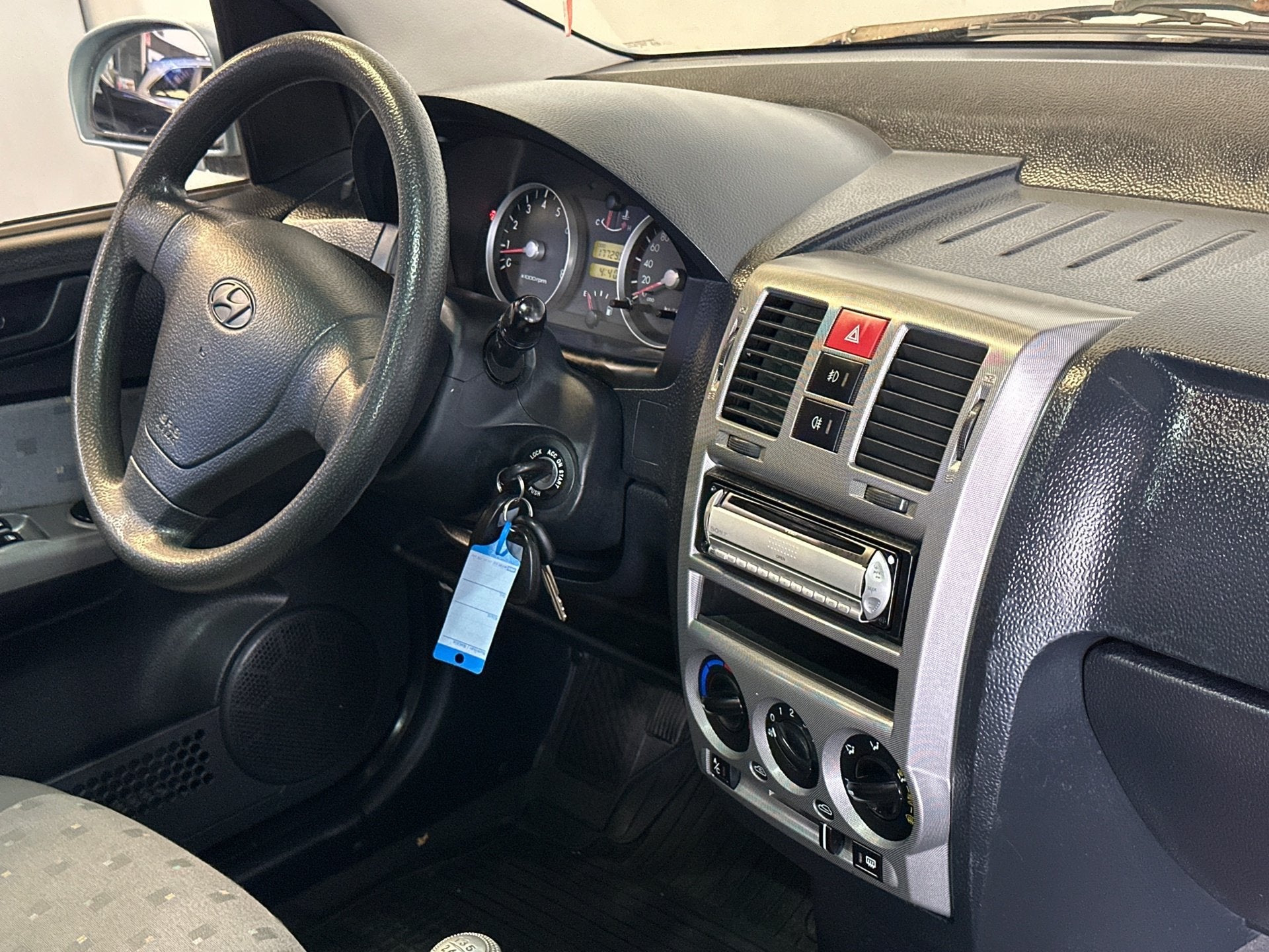 Hyundai Getz 1.6i-16V GLS Airco | 5Deurs | Nieuw Apk | Nette, Auto's, Voorwielaandrijving, 1599 cc, 4 cilinders, Blauw