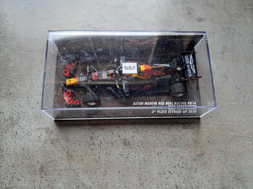Max Verstappen Schaalmodel Red Bull RB16 2020 Minichamps., Ophalen of Verzenden, Nieuw, Formule 1