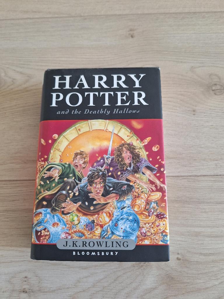 Harry Potter and the Deathly Hallows, 1e druk, Ophalen of Verzenden, Gebruikt, Boek of Poster