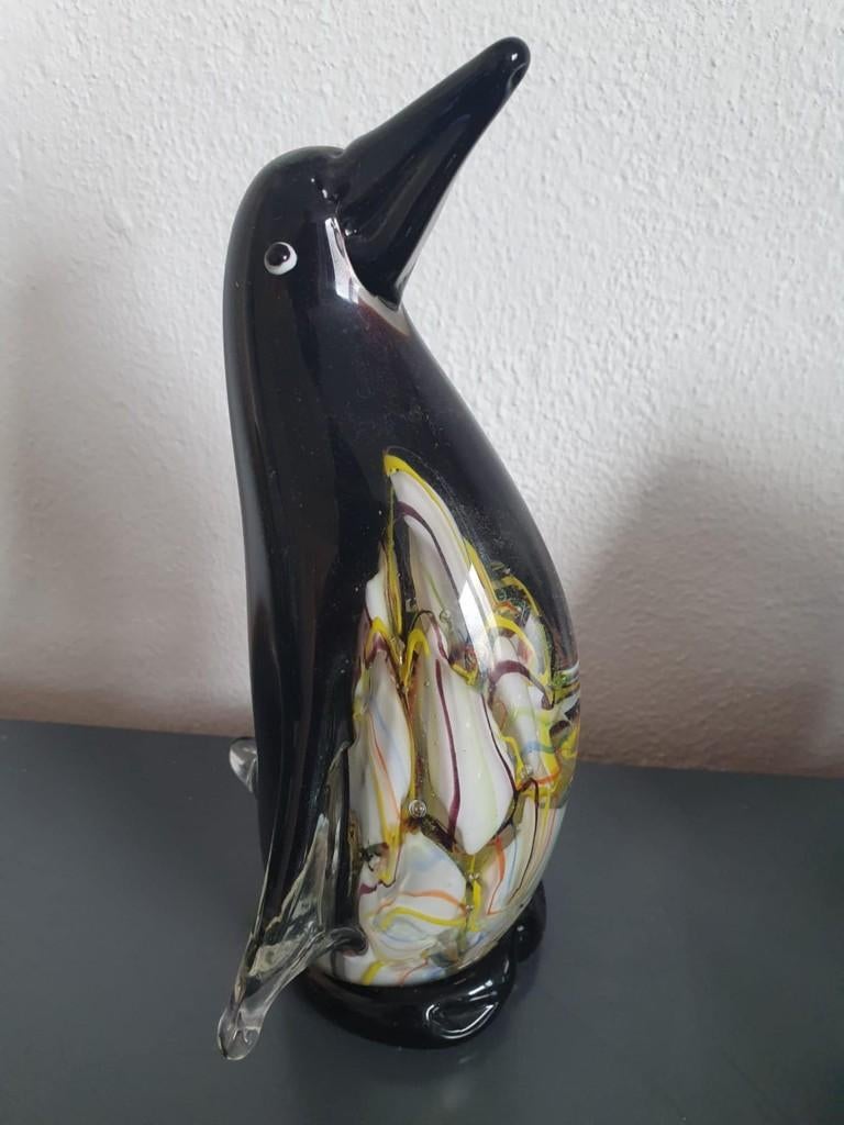Pinguïn - Glas beeld - ophalen, Ophalen of Verzenden