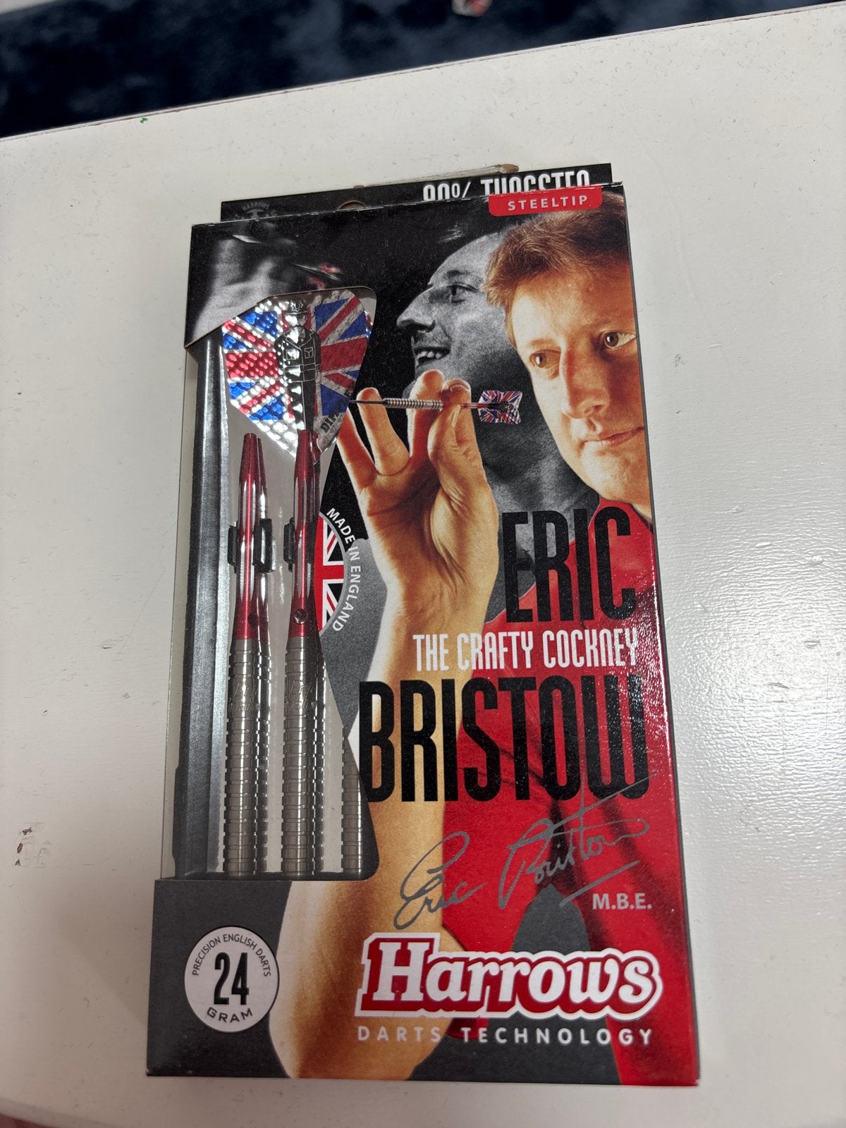 Nieuwe Harrows Eric Bristow Darts - Prachtige Verzamelset, Ophalen of Verzenden, Nieuw, Pijlen
