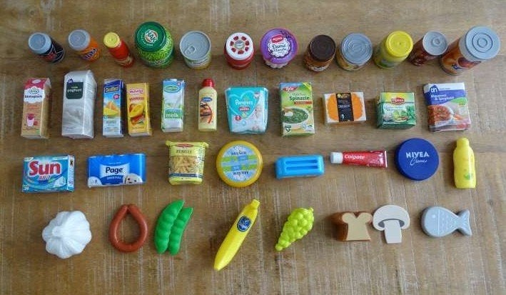 AH supermarkt mini's mini boodschappen boodschapjes, Verzamelen, Supermarktacties, Albert Heijn, Ophalen of Verzenden