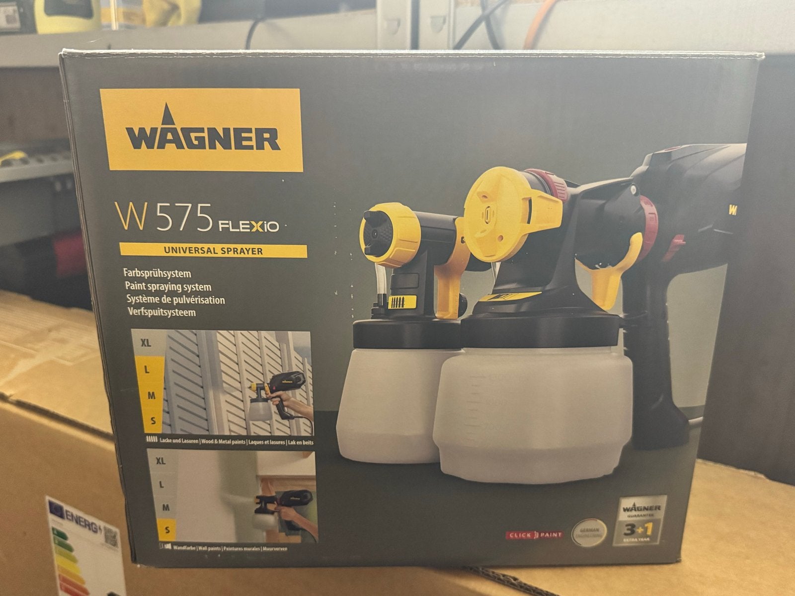 Verfspuit Wagner W 575 Flexio, Doe-het-zelf en Verbouw, Ophalen, Nieuw, Verfspuit of Verfpomp