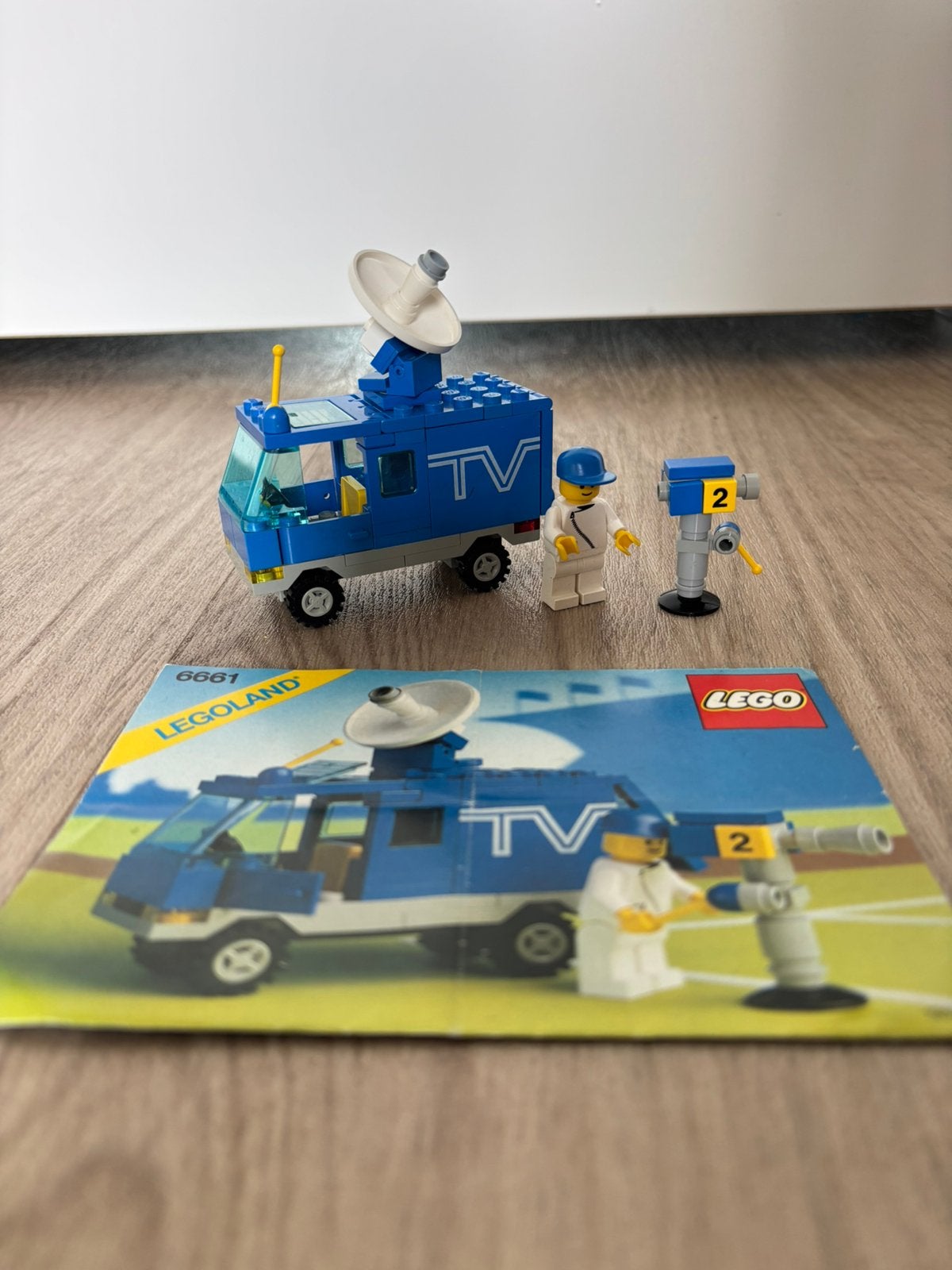 Lego Set 6661 = Mobile TV Studio (1989),, Ophalen, Gebruikt