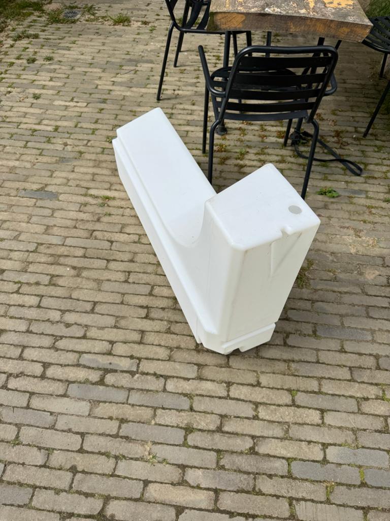 100L Schoonwatertank voor Ducato, Boxer, Jumper, Ophalen, Nieuw