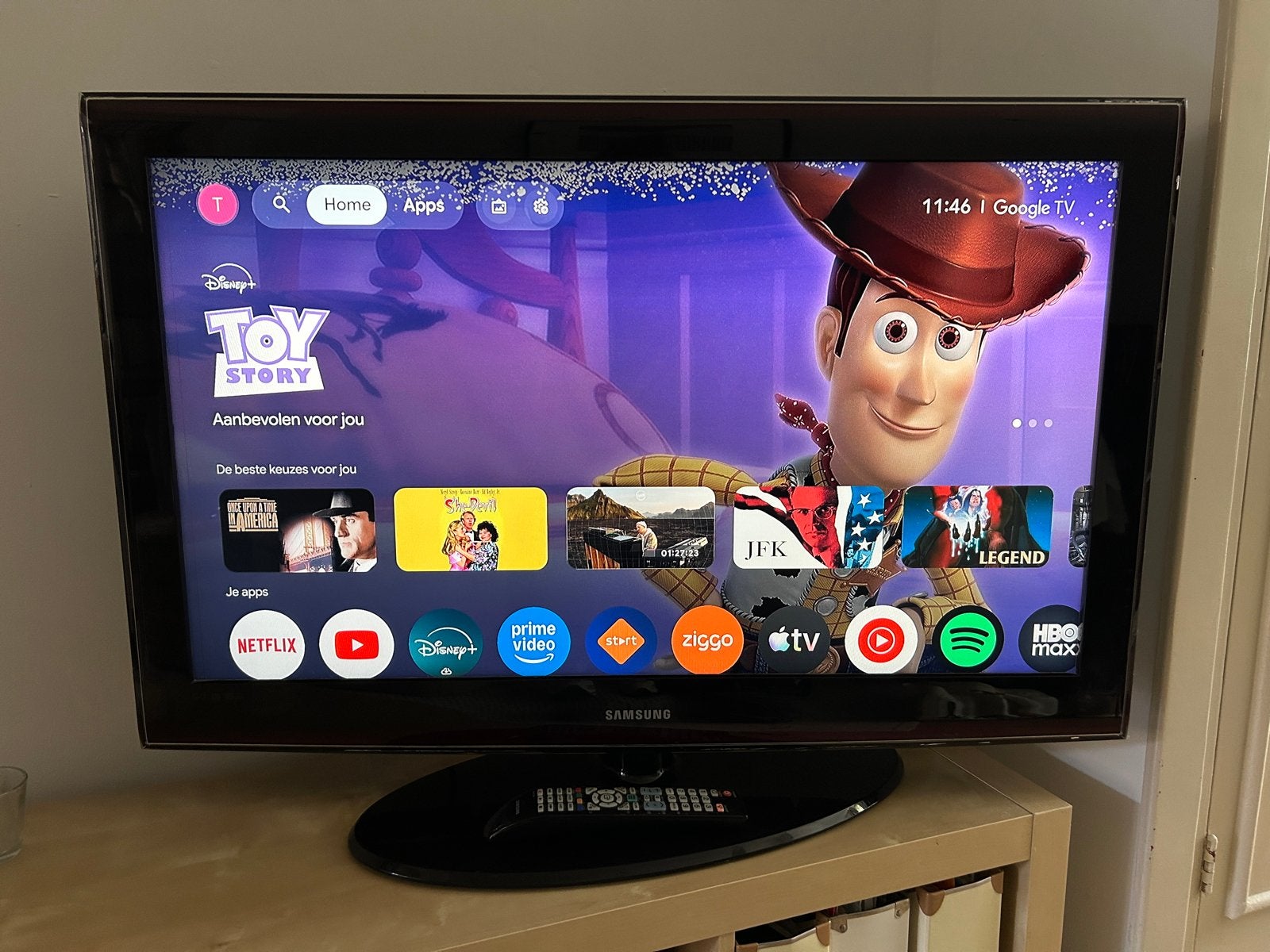 Samsung TV, Ophalen, 50 Hz, HD Ready (720p), 80 tot 100 cm