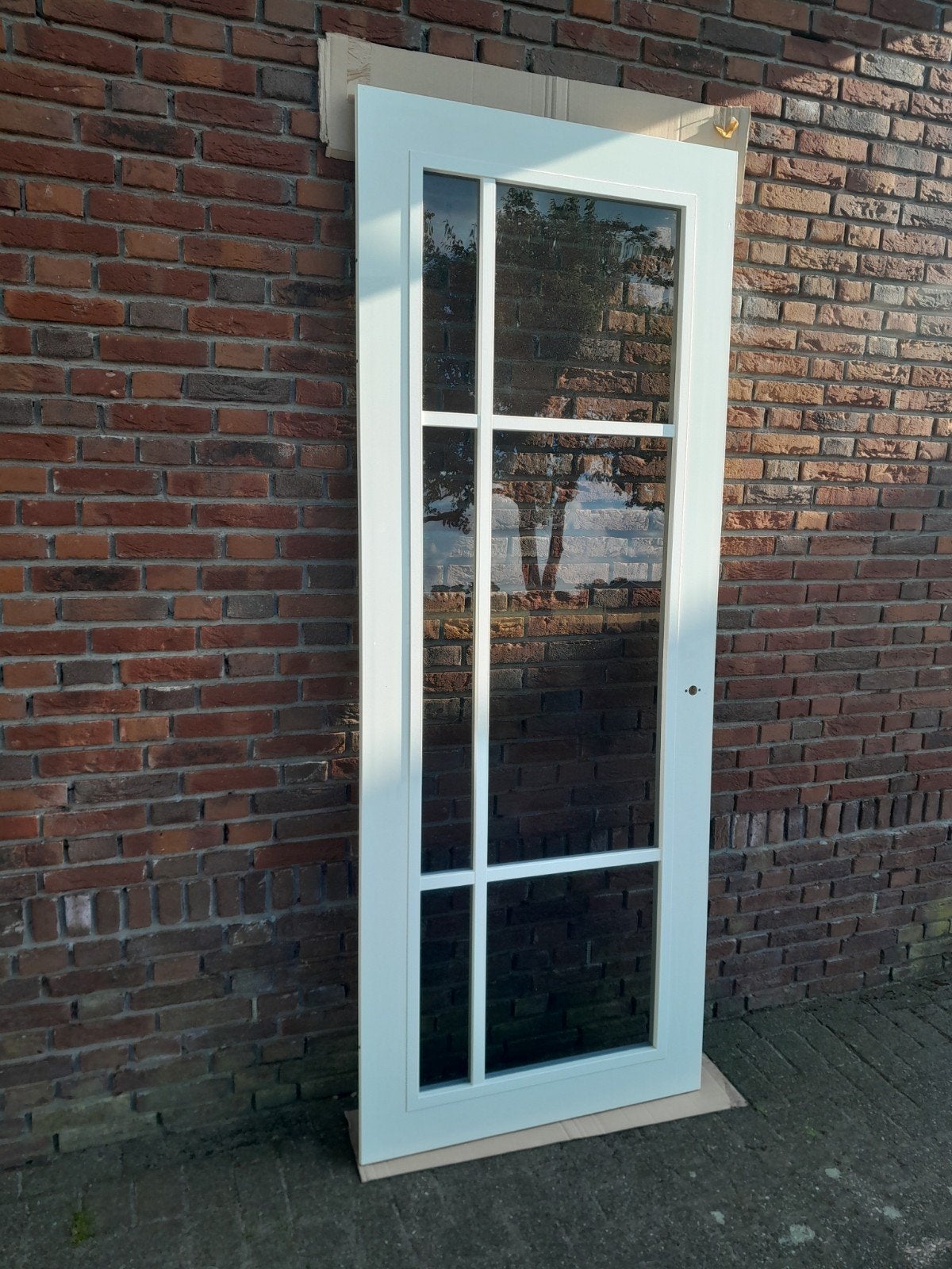 2 Svedex Opdek Deur Glas Links 231.5 88 Glasdeur Taats Slot, Schuifdeur, 80 tot 100 cm, 215 cm of meer, Glas