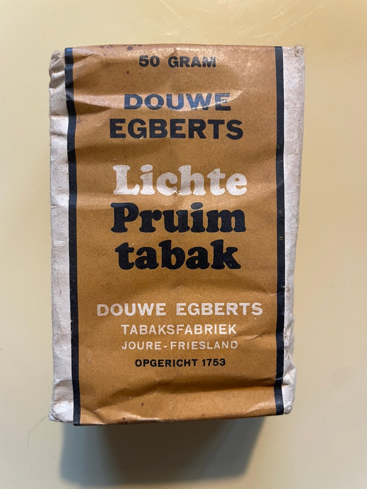 Pakje Pruimtabak, ongeopend ., Ophalen of Verzenden