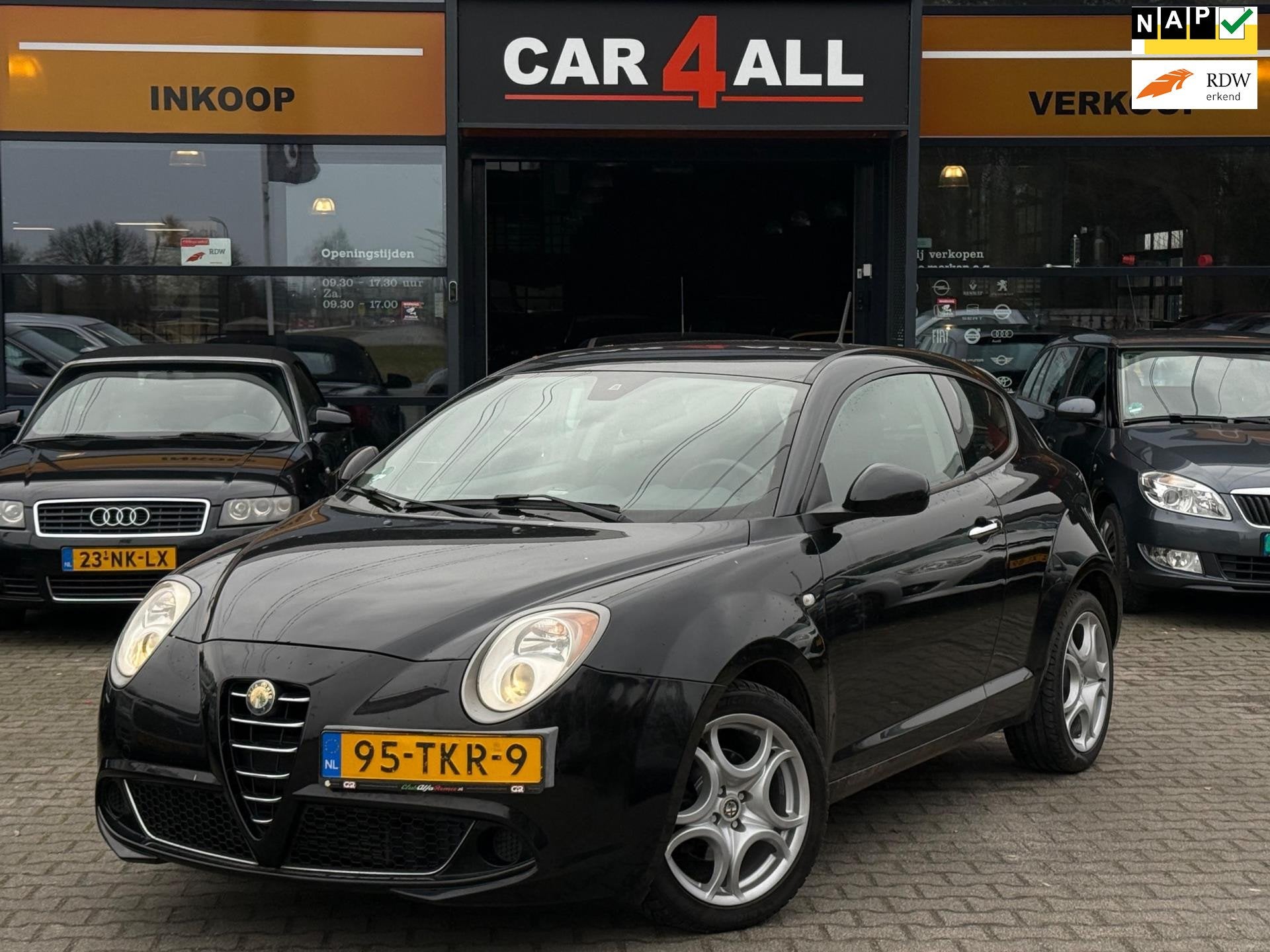 Alfa Romeo MiTo 1.3 JTDm ECO Essential APK 28-2-2027/AIRCO/D, Auto's, Alfa Romeo, Voorwielaandrijving, Stof, Gebruikt, Zwart