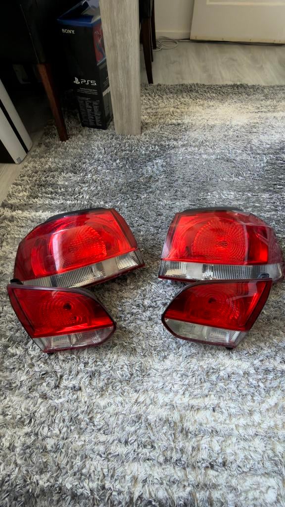 Golf 6 achterlichten set, Ophalen of Verzenden, Gebruikt