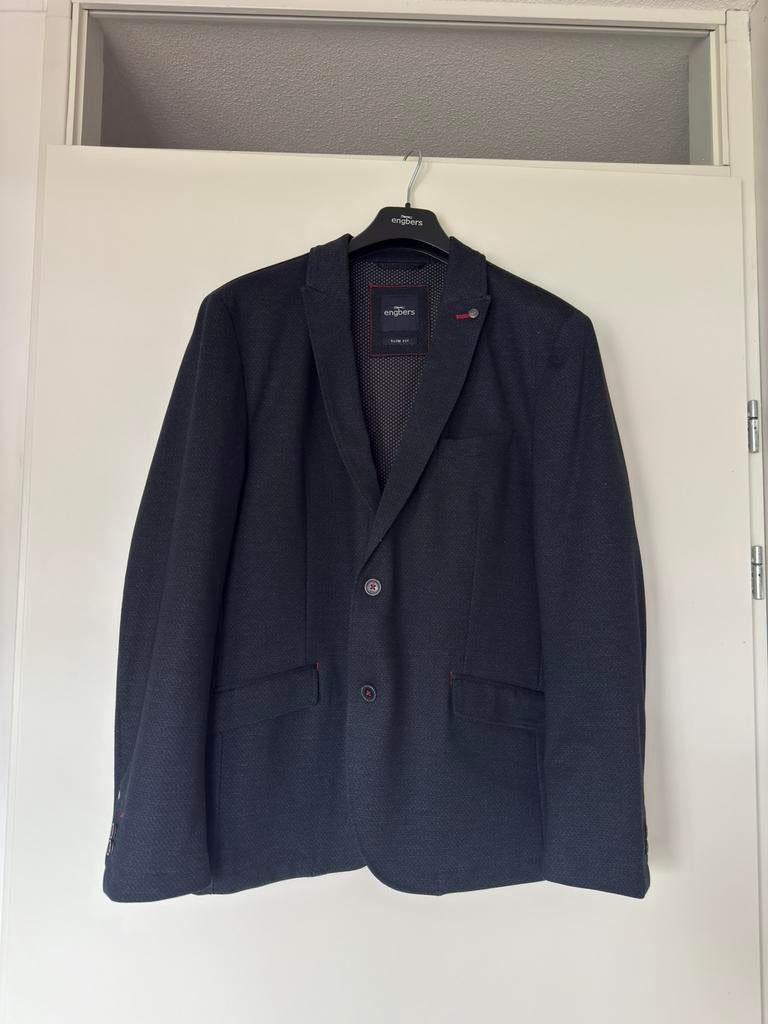 Engbers Colbert Slimfit XL, Kleding | Heren, Ophalen of Verzenden, Zo goed als nieuw, Maat 56/58 (XL), Overige kleuren