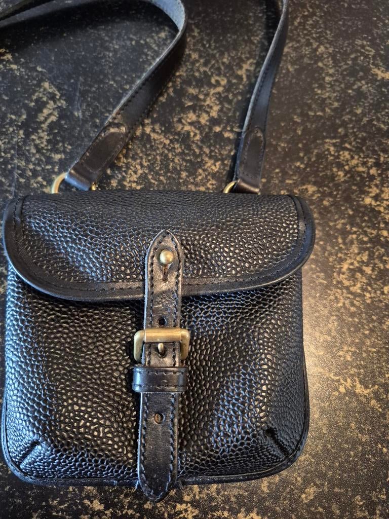 Mulberry cross- body tasje, Ophalen of Verzenden, Zo goed als nieuw, Zwart, Schoudertasje