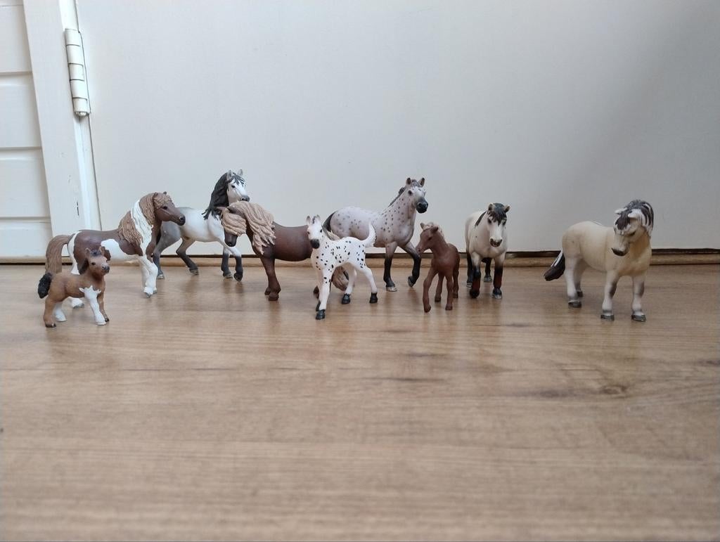 Schleich paarden/veulens, Ophalen of Verzenden, Zo goed als nieuw