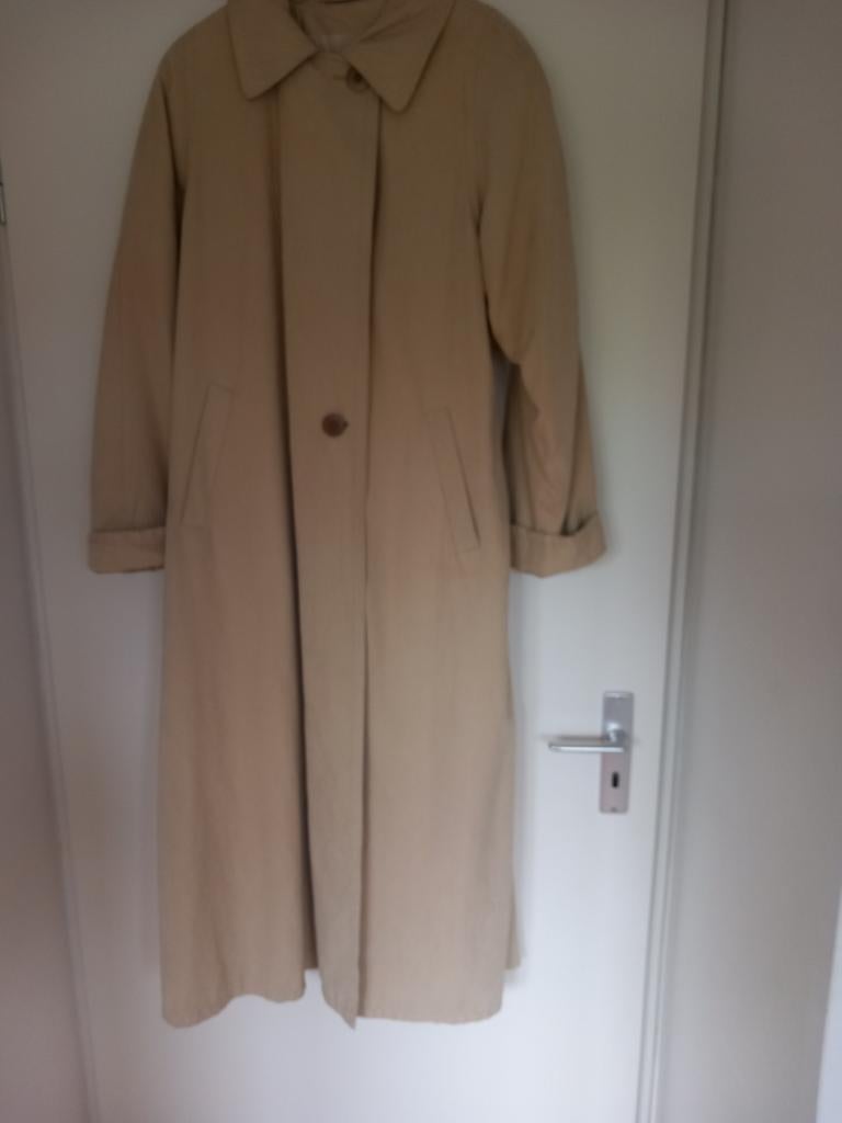 Lange jas bijenkorf, Kleding | Dames, Beige, Bijenkorf, Maat 42/44 (L), Ophalen of Verzenden