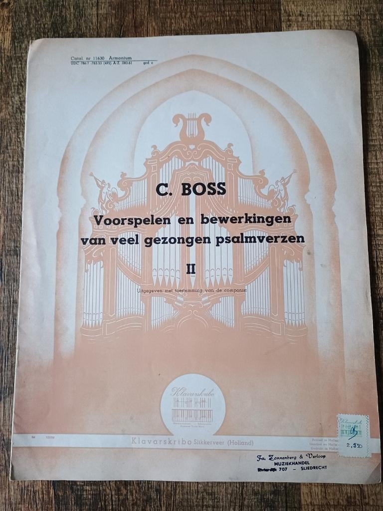 Klavarskribo Voorspelen en bewerkingen van psalmen, Muziek en Instrumenten, Ophalen of Verzenden, Gebruikt, Religie en Gospel