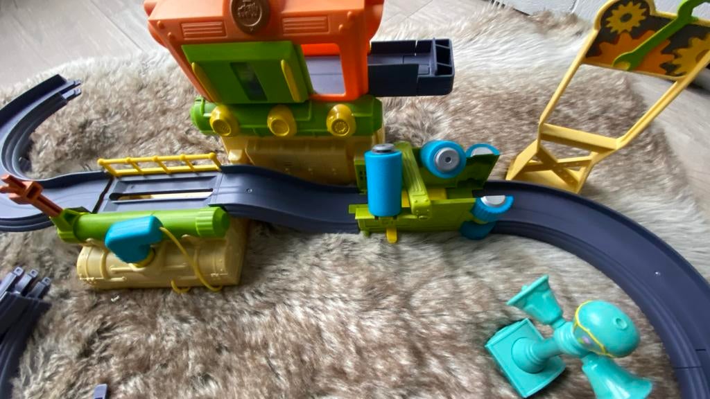 Chuggington Treinbaan Compleet (Zonder Treintjes), Ophalen of Verzenden, Zo goed als nieuw, Jongen of Meisje
