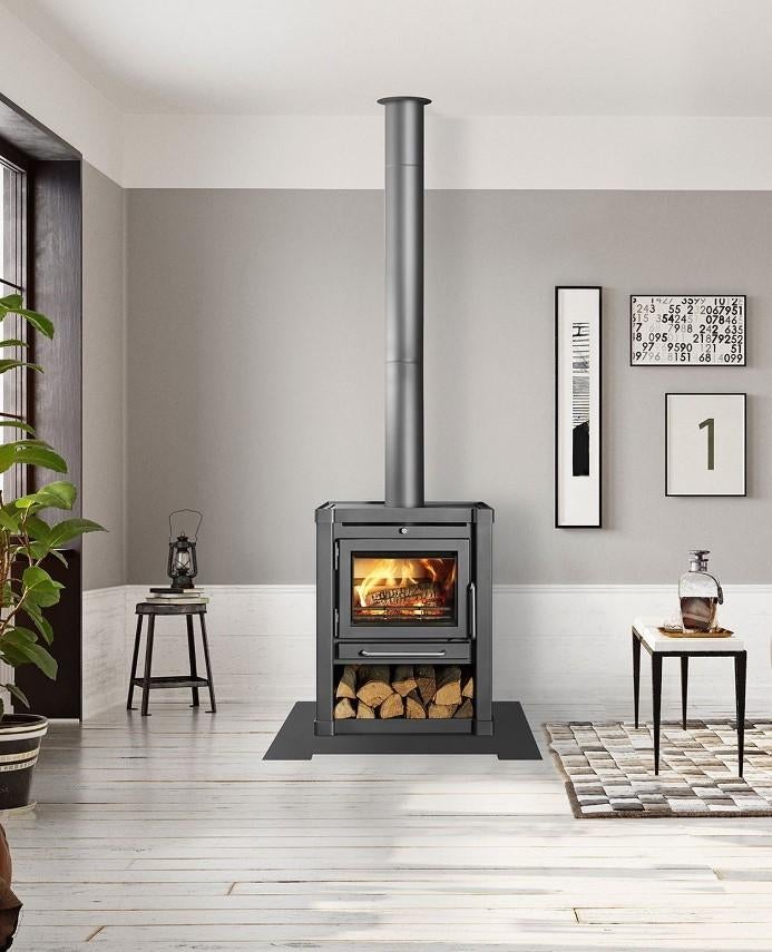 RENY RETRO-XL Ecodesign houtkachel 8 Kw op voorraad NIEUW, Ophalen of Verzenden, Nieuw