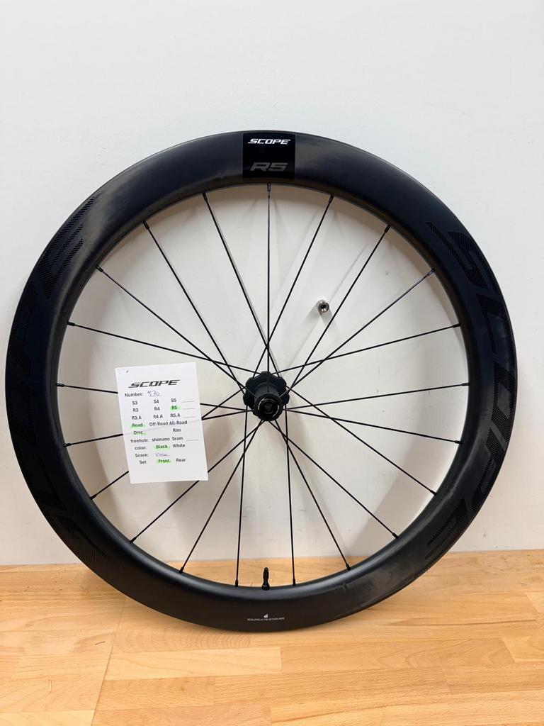 Nieuwe Scope R5 Carbon Voorwiel