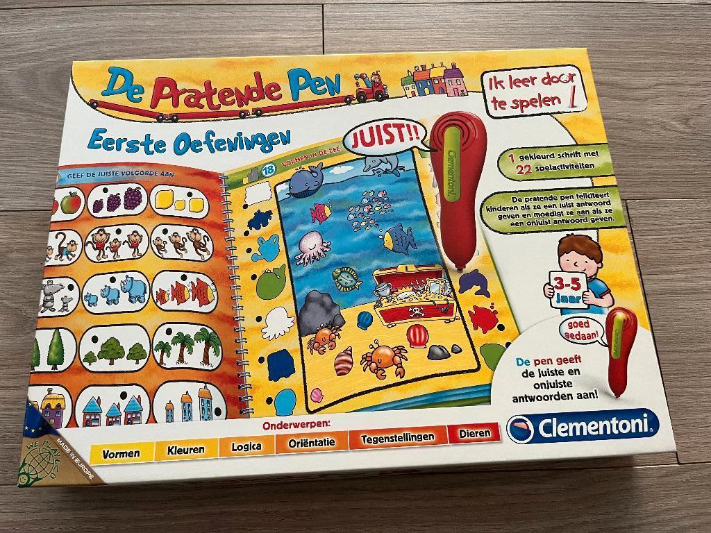 Clementoni De Pratende Pen eerste oefeningen, Kinderen en Baby's, Speelgoed | Educatief en Creatief, Ophalen of Verzenden, Zo goed als nieuw