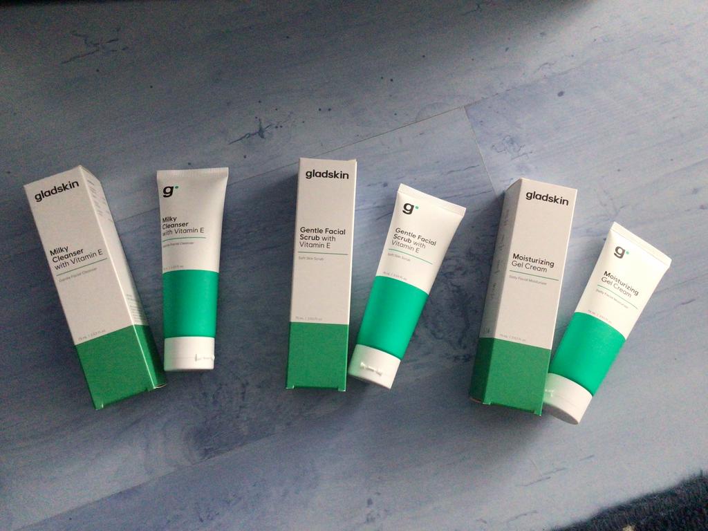 Gladskin huidverzorgingsset, Ophalen of Verzenden, Zo goed als nieuw, Gehele gezicht, Reiniging