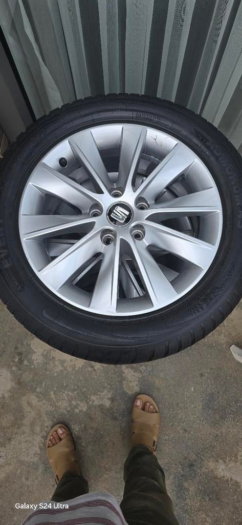 4 x 16 inch velgen met banden, Gebruikt, 16 inch, Banden en Velgen, All Season