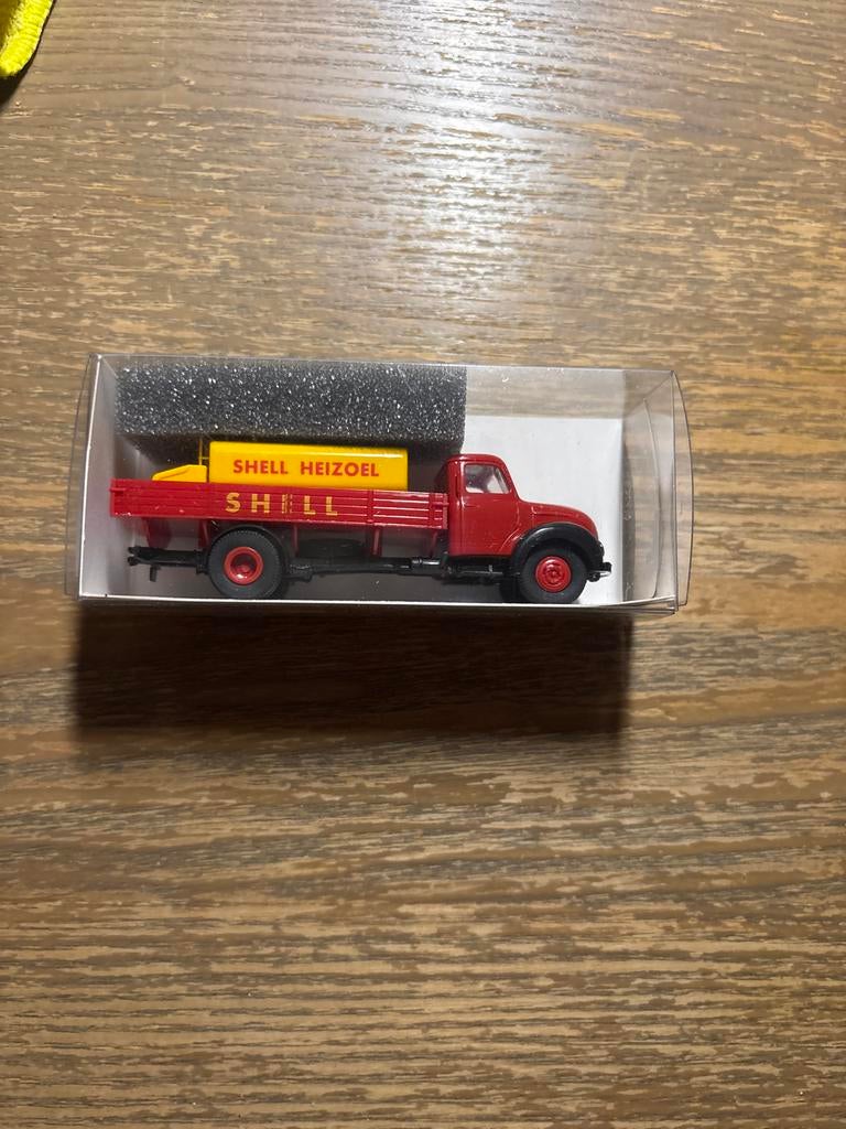 Magirus Mercur Tank Shell Modelauto 1:87, Ophalen of Verzenden, Zo goed als nieuw, Auto, Overige merken