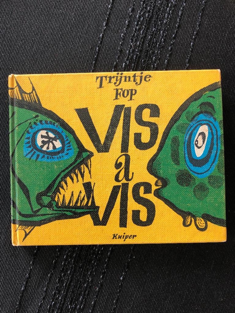 Trijntje Fop “Vis a Vis” Gedichtenbundel(tje), Ophalen of Verzenden, Gelezen