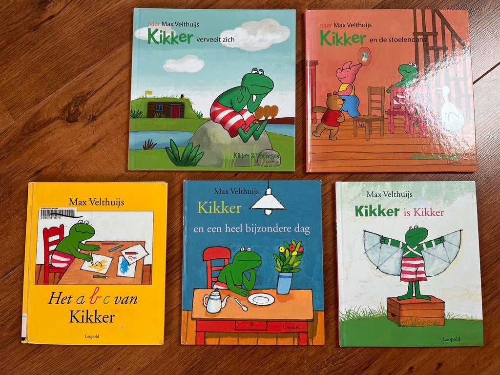 Kikker boeken van Max Velthuijs - Diverse titels, Ophalen of Verzenden, Gelezen, Fictie algemeen