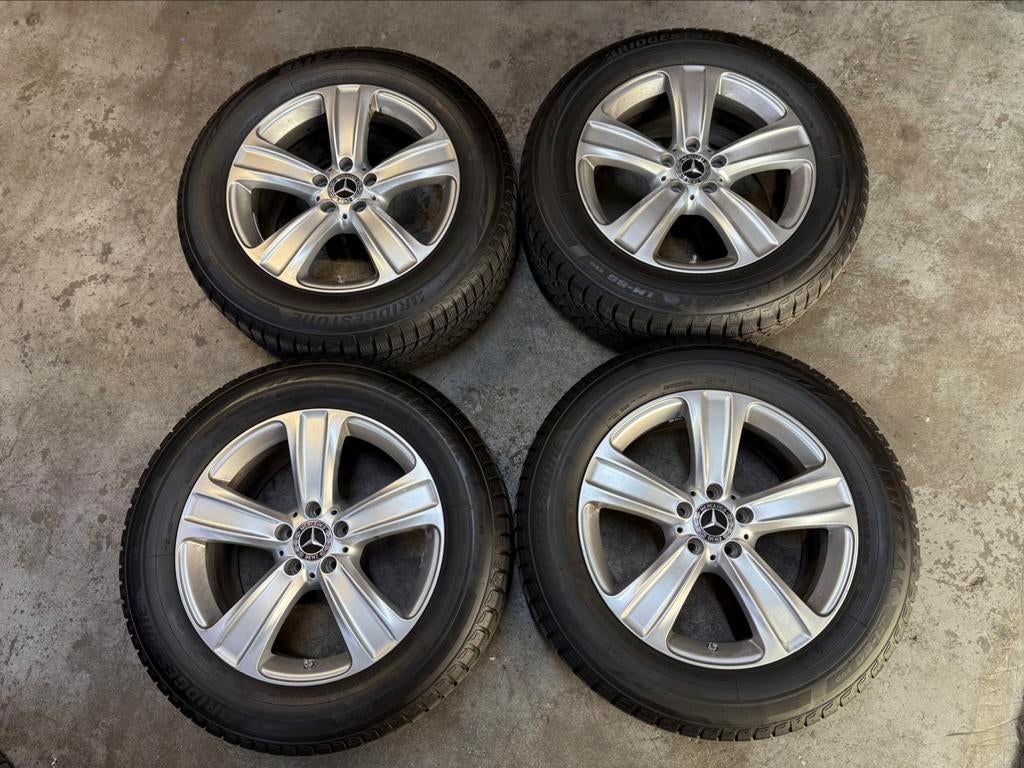 ✅ 18 inch OEM Winterset Mercedes Benz GLC velgen 5x112 W253, Ophalen, 18 inch, Gebruikt, Banden en Velgen