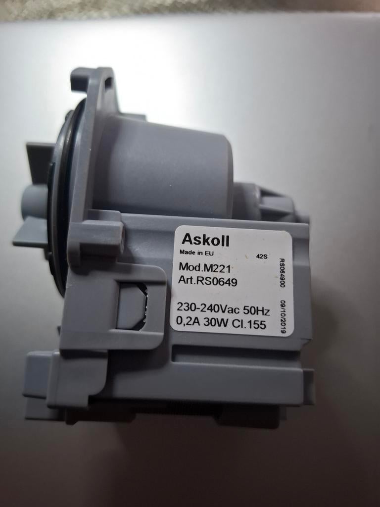 Afvoerpomp Askoll M221 RS0649, Ophalen of Verzenden, Nieuw