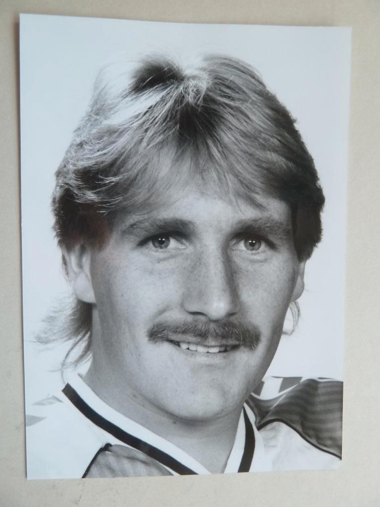 Dijkstra foto.Ton.Lokhoff. Feyenoord 1988/1989 12,5 x 17,5 c, Ophalen of Verzenden, Zo goed als nieuw, Feyenoord, Overige typen