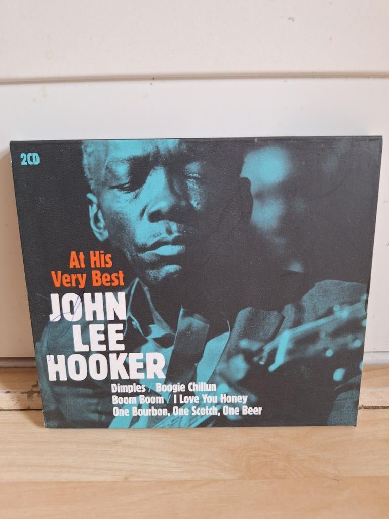 John Lee Hooker - At His Very Best (2CD Boxset), Ophalen of Verzenden, Jazz, Boxset